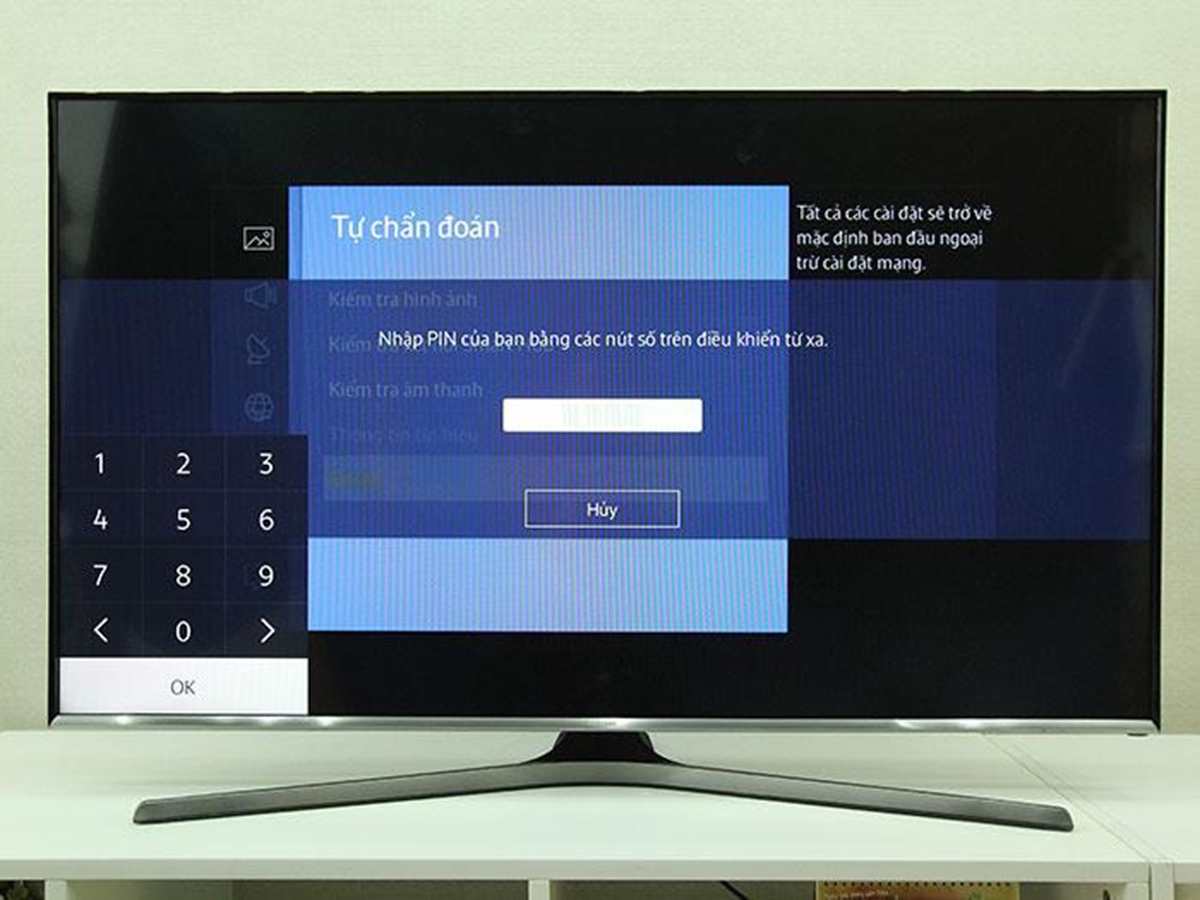 cách đổi mã PIN, lấy lại mã PIN tivi Samsung - hình 4