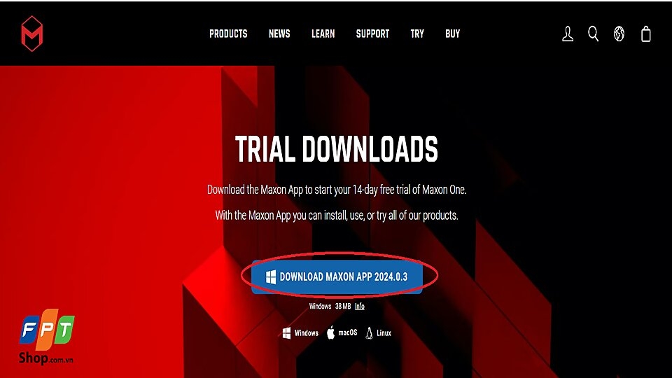 Hướng dẫn cài đặt Cinema 4D cho máy tính