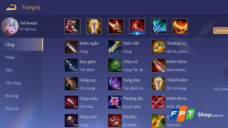 Cách chơi Tel'Annas Liên Quân - hình 7