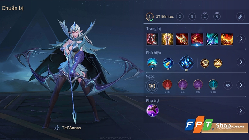 Cách chơi Tel'Annas Liên Quân - hình 9