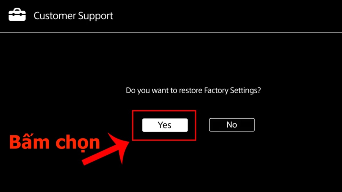 cách khôi phục cài đặt gốc trên smart tivi Sony - hình 6