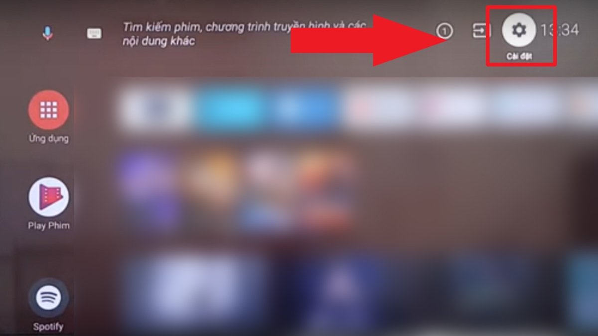 đăng nhập tài khoản Google trên smart tivi Panasonic - hình 1