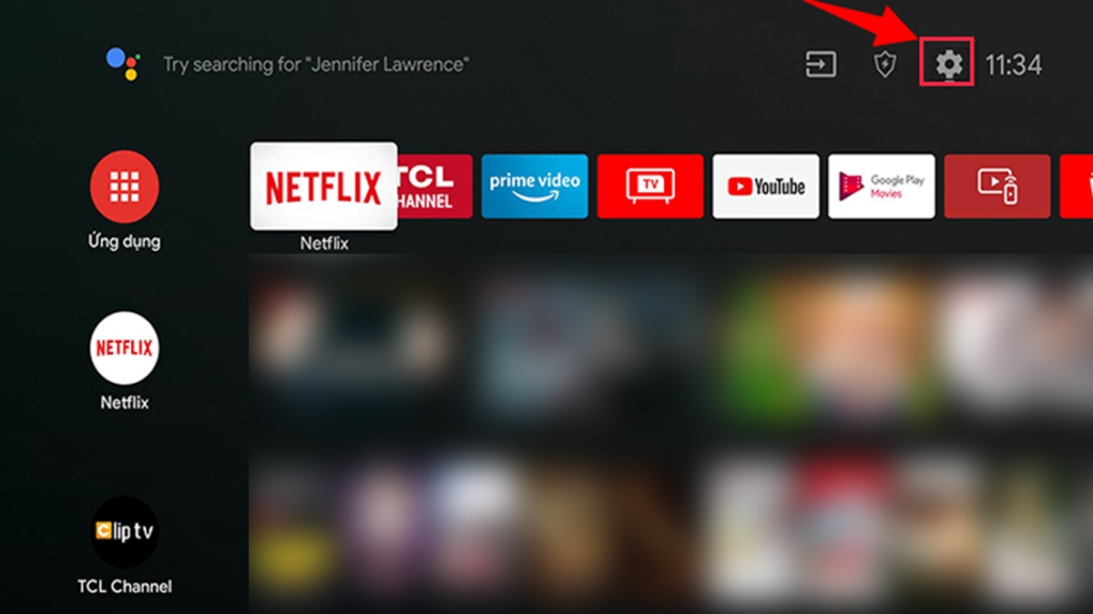 đăng nhập Google trên smart tivi TCL - hình 1