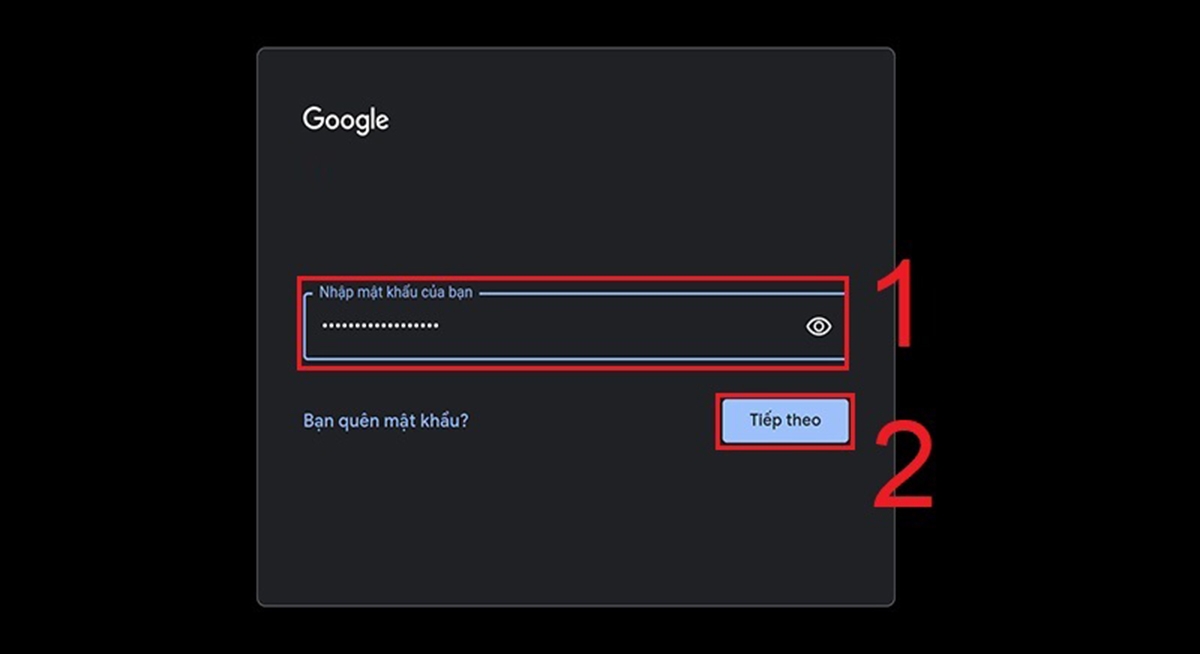 đăng nhập Google trên smart tivi TCL - hình 7
