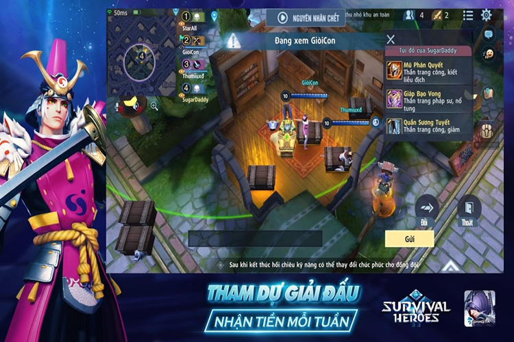 Survival Heroes Gamota - Liên minh sinh tồn với sự kết hợp 2 thể loại game Battle Royale và Moba 1