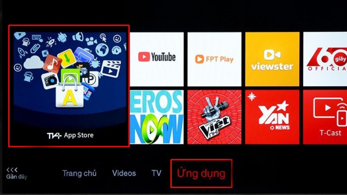 cách tải ứng dụng trên smart tivi TCL - hình 2