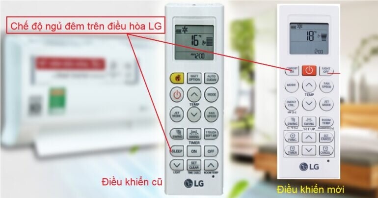 Máy lạnh LG có chế độ ngủ đêm tiện lợi