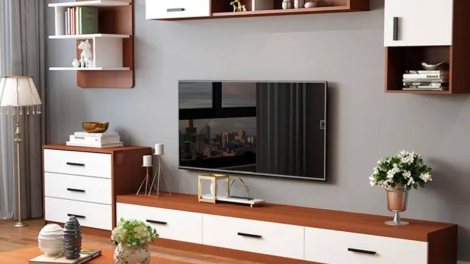 Kệ tivi phù hợp với không gian phòng khách