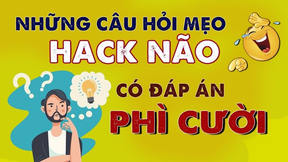 Những câu đố hack não ở nhanh như chớp