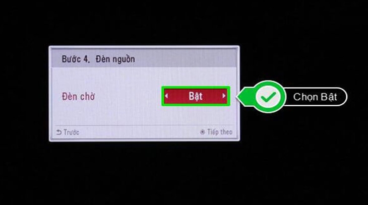 Đợi tivi dò kênh