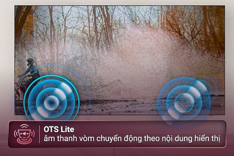 Samsung Q60C 2023 trang bị công nghệ OTS Lite đột phá