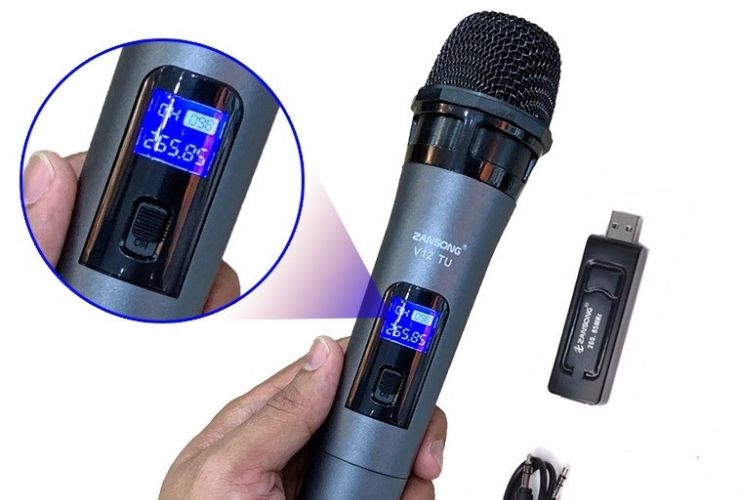 Micro sau khi dò tần số xong