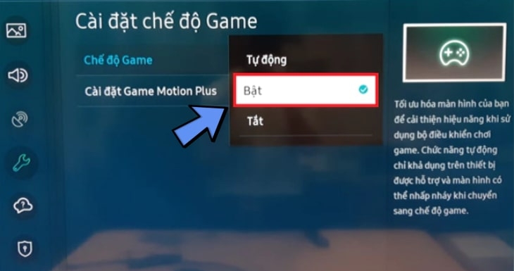 chơi game trên tivi Samsung - hình 3