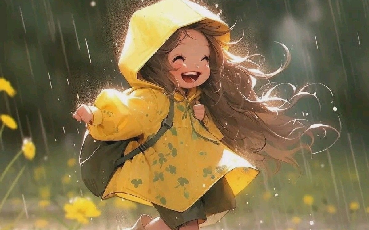 Hình nền em bé hoạt hình cho máy tính 2
