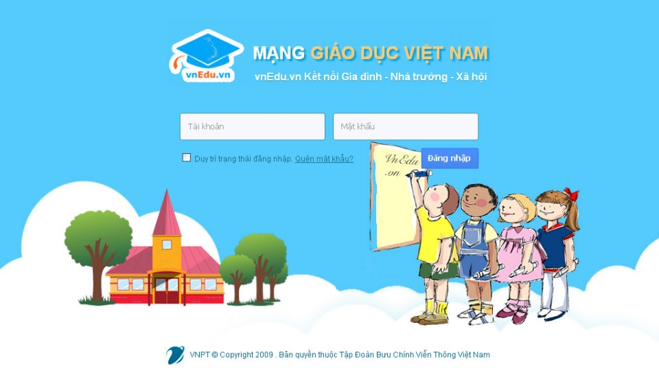 VNPT là sổ liên lạc dành cho nhà trường, giáo viên và phụ huynh