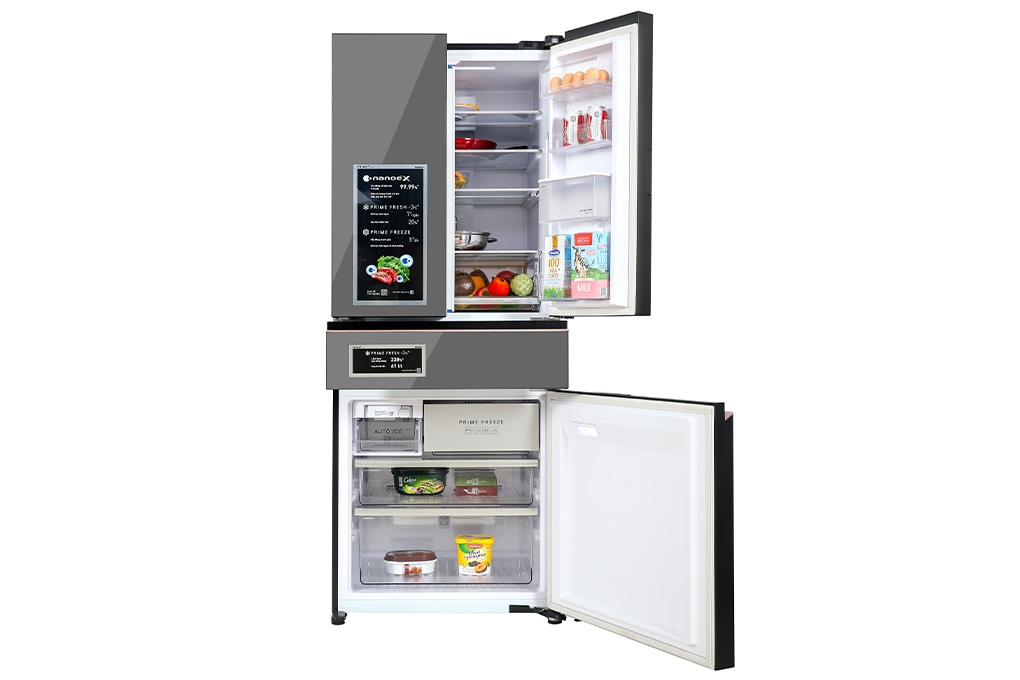 đánh giá tủ lạnh panasonic yW590ymmv 2