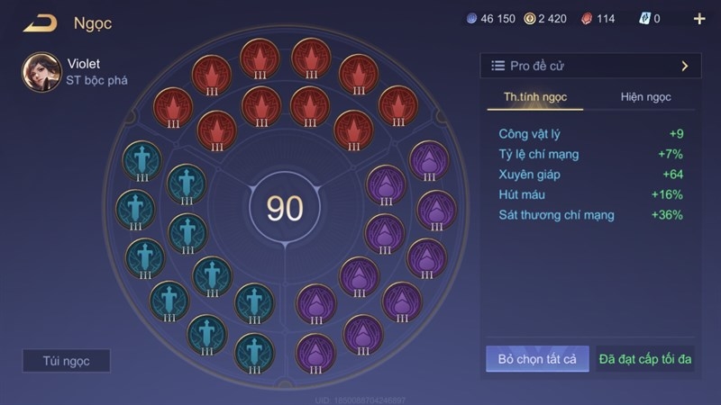 cách chơi violet liên quân 4