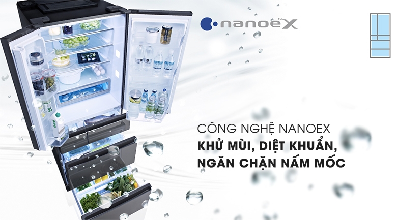 Review Tủ lạnh Panasonic Inverter dòng NF-F03GT-X2