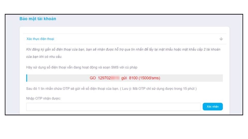 Gửi tin nhắn theo cú pháp