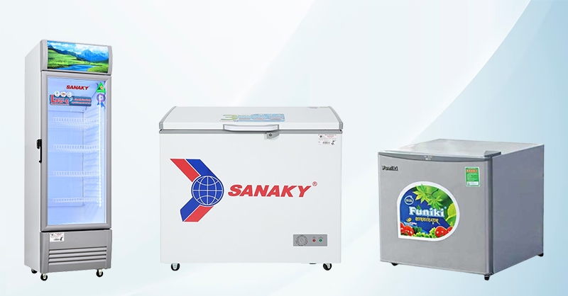 Phân biệt tủ đông, tủ mát và tủ mini