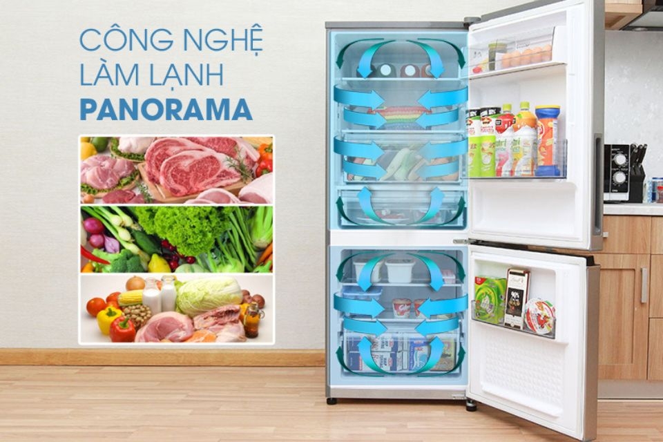 Review tủ lạnh Panasonic NR-BV280QSVN 12