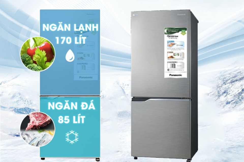 Review tủ lạnh Panasonic NR-BV280QSVN 2
