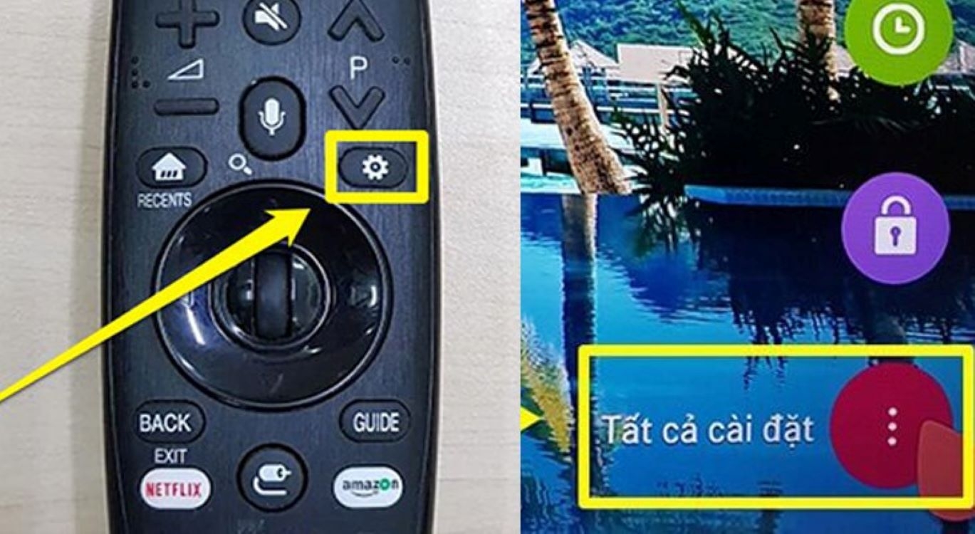 Cách đọc tên tivi LG trong mục cài đặt của thiết bị