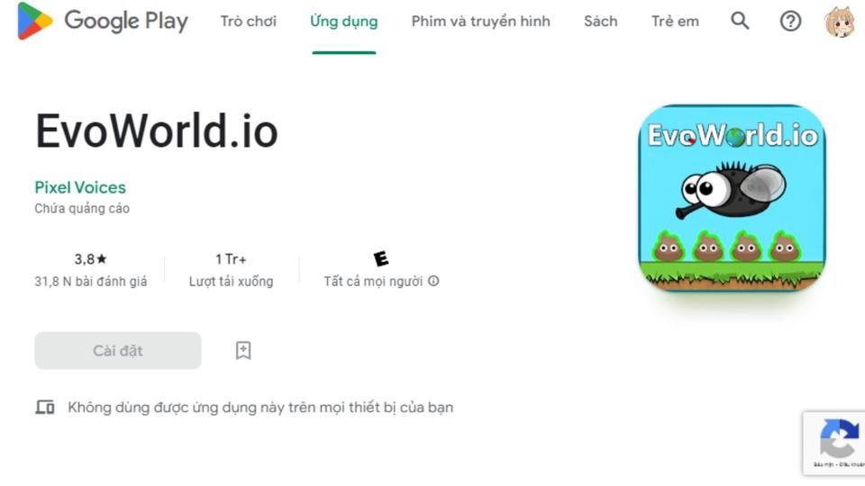 Nhấn chọn cài đặt ứng dụng game và chờ đợi