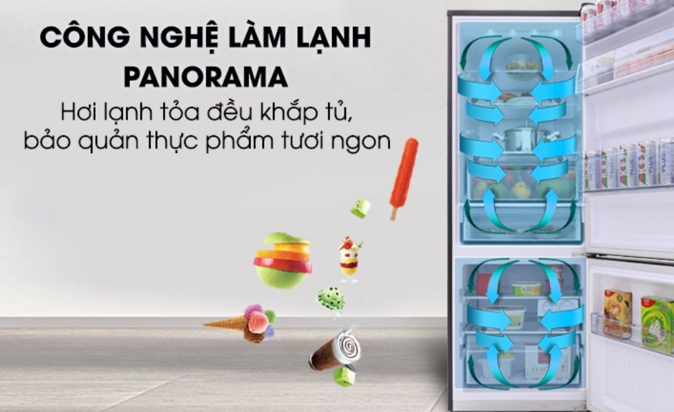 Công nghệ Panorama làm lạnh đều