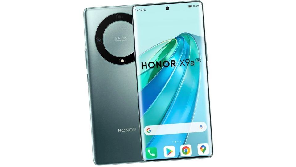 Honor X9A sở hữu thiết kế màn hình bo cong mềm mại