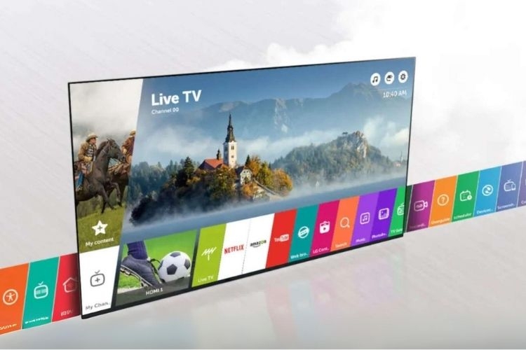 Hệ điều hành webOS trên Smart Tivi LG với giao diện thẳng trực quan