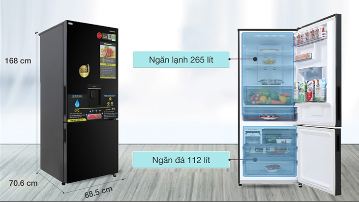 Tủ lạnh Panasonic BXGPKV