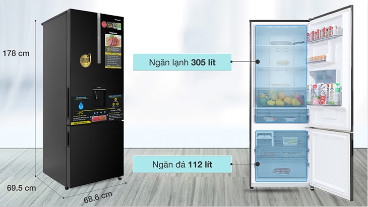 Tủ lạnh Panasonic BXGPKV