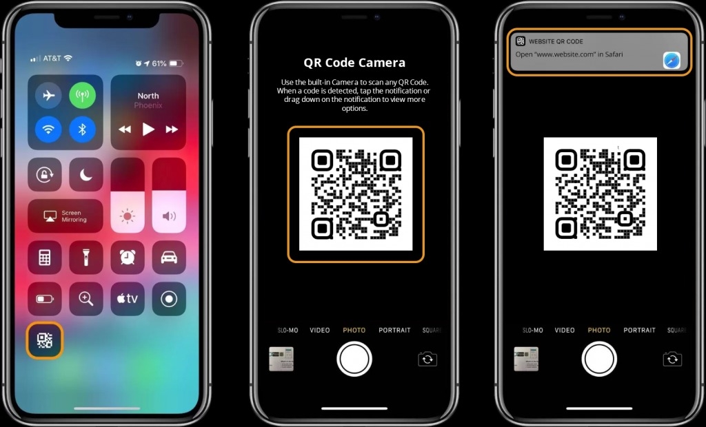Tổng hợp 3 cách quét mã QR trên điện thoại iPhone 2