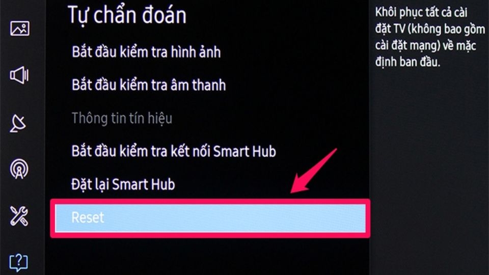 Cách tắt chế độ demo trên tivi Samsung bằng khôi phục cài đặt gốc - 1