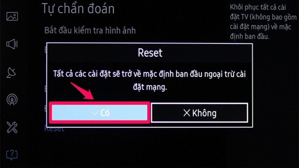 Cách tắt chế độ demo trên tivi Samsung bằng khôi phục cài đặt gốc - 2