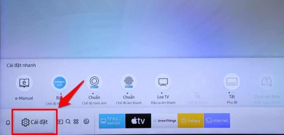 Cách tắt chế độ demo trên tivi Samsung (các mẫu từ 2018 đến nay) - 1