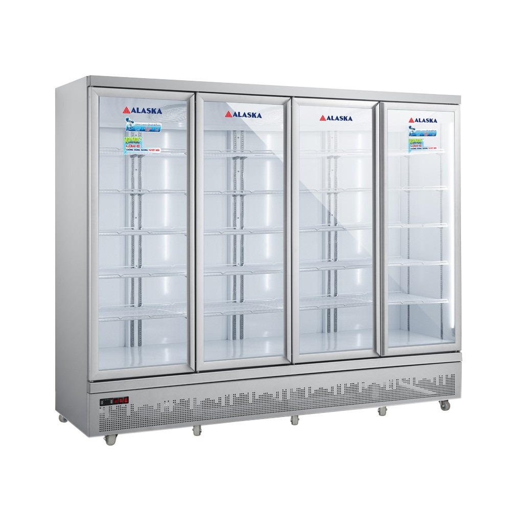 Tủ mát Alaska khi mới mua về phải để ở mức nhiệt thấp nhất và không cho ngay thực phẩm vào tủ