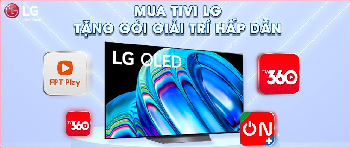 Hướng dẫn cách kích hoạt các gói ứng dụng trên tivi LG tại nhà 1