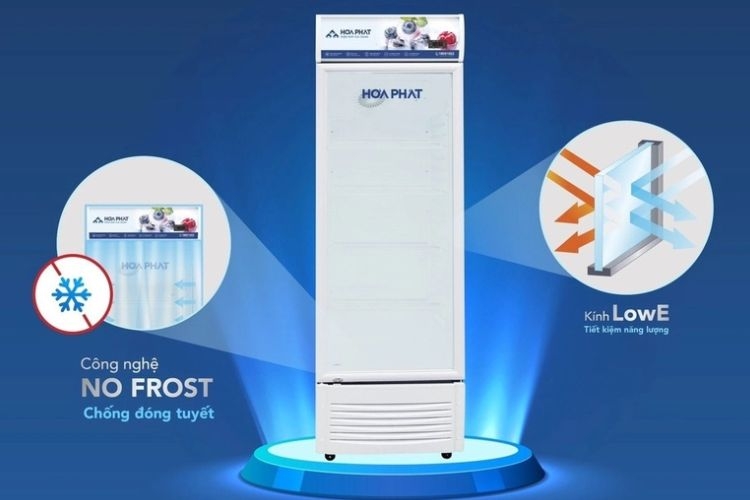 Những ưu điểm của tủ mát Hòa Phát 3