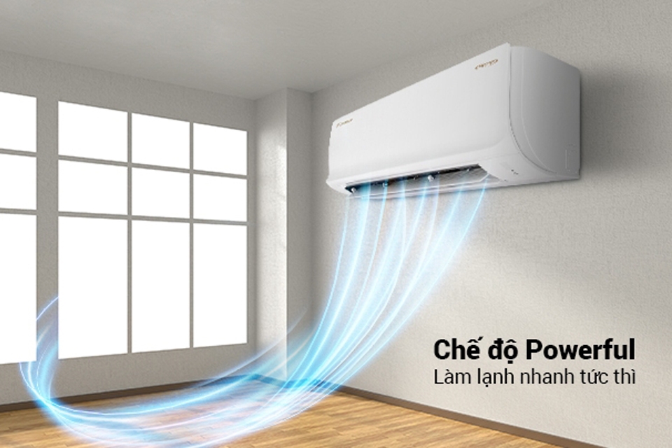 Chế độ làm lạnh nhanh của máy lạnh Daikin