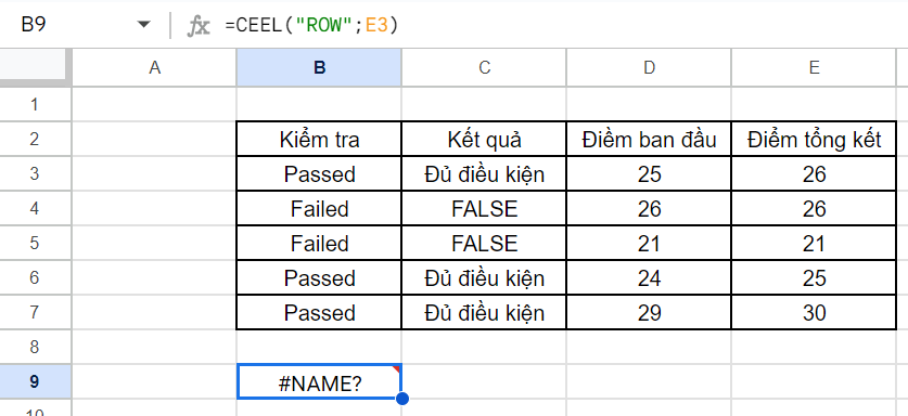 Cách sử dụng hàm CELL trong Google Sheet (13)