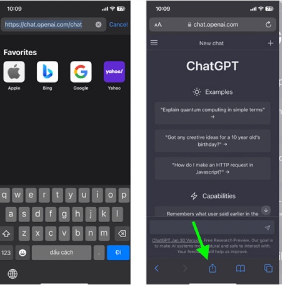 Cài đặt ChatGPT trên điện thoại IOS bước 2
