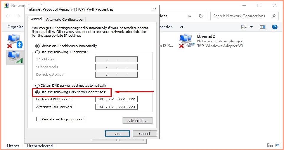 Sửa lỗi không vào được Wattpad trên máy tính bước 6