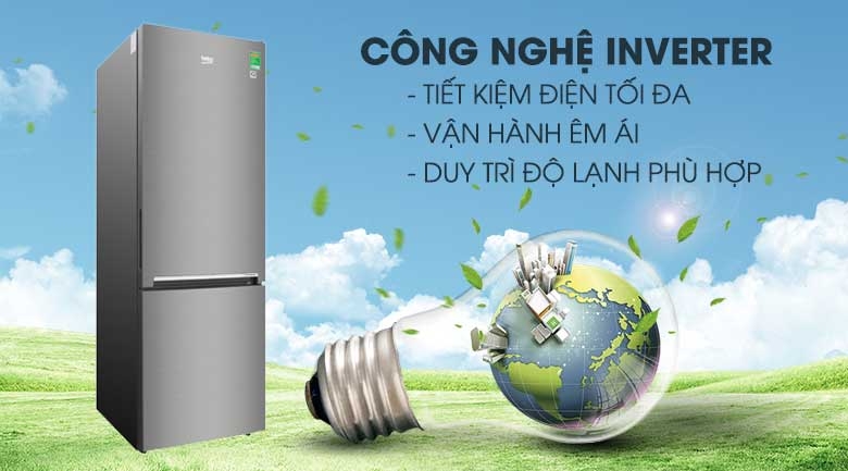 Đánh giá Beko Inverter 323 lít RCNT340I50VZX