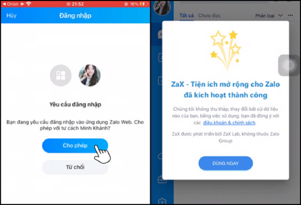 Cách tắt mã hóa đầu cuối trên zalo bước 7
