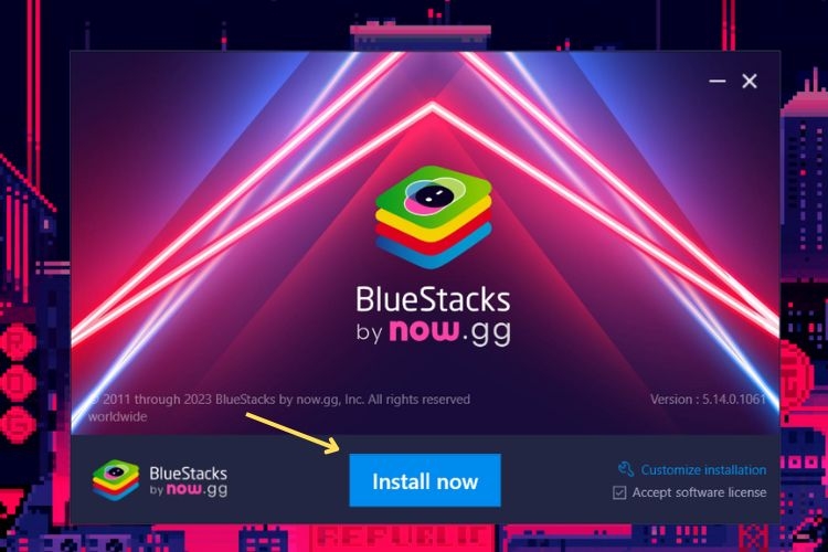 bluestacks giả lập 2