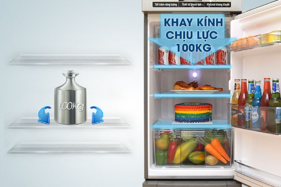 Tủ lạnh Panasonic NR BV280QSVN 12