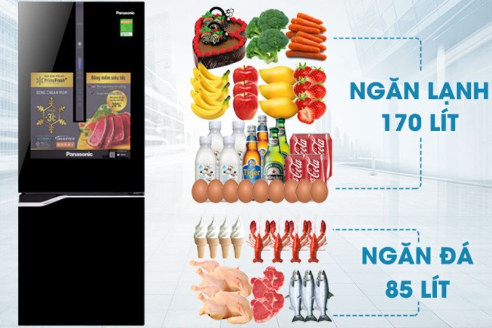 Tủ lạnh Panasonic NR BV280QSVN 8