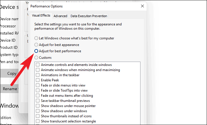 Tắt các hiệu ứng hình ảnh trên Windows 11 - Ảnh 06
